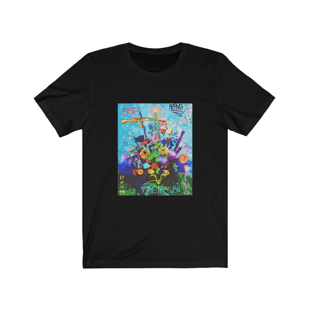 “Graffiti Flowers” l Premium T-Shirt - CozyOnPluto