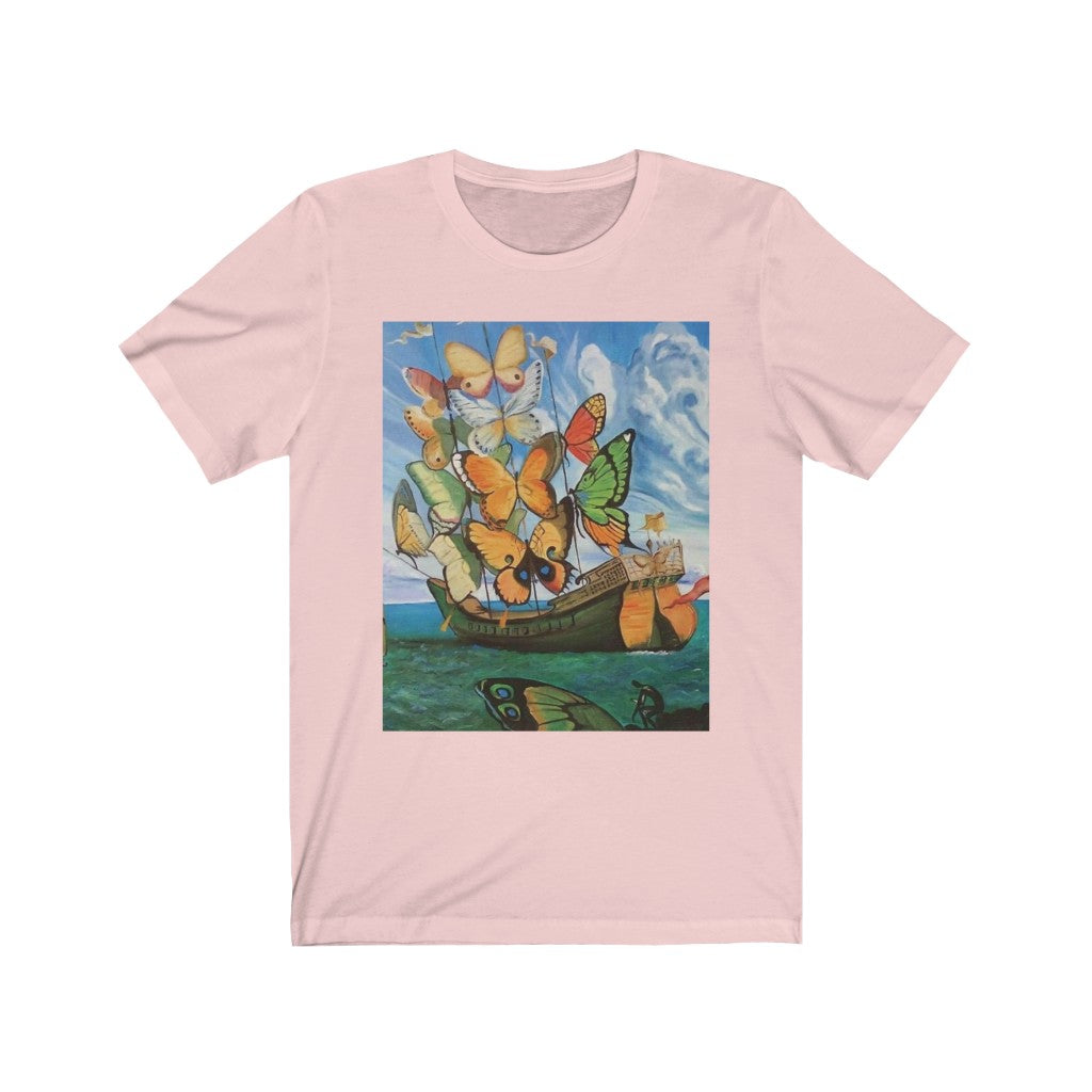 Ship of Dreams by: Salvador Dali l Premium T-Shirt – CozyOnPluto