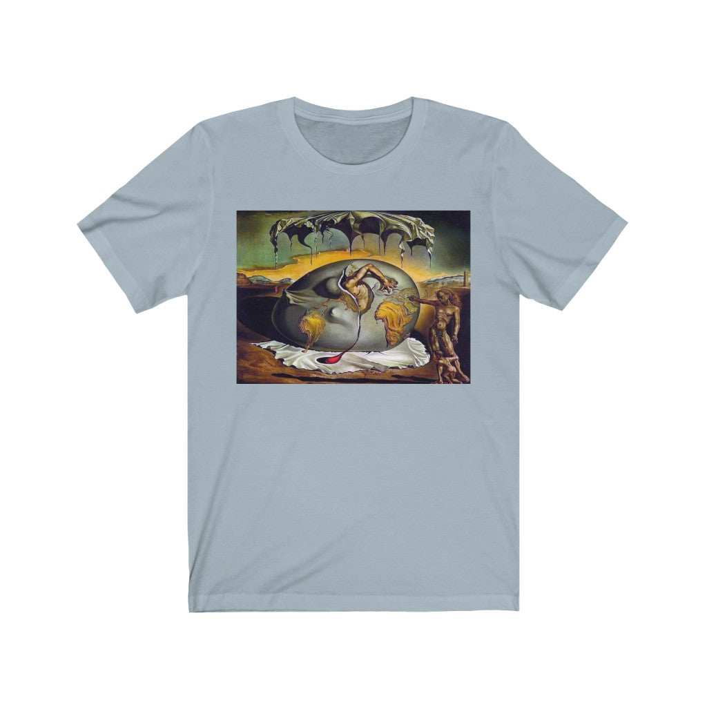 Geopoliticus Chilld by the Flight of a Bee around a Pomegranate a Second Before Awakening by: Salvador Dali l Premium T-Shirt - CozyOnPluto